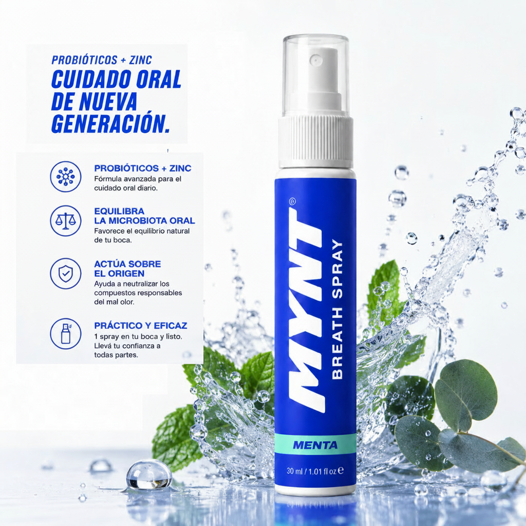 MYNT | Spray Oral con Probióticos + Zinc