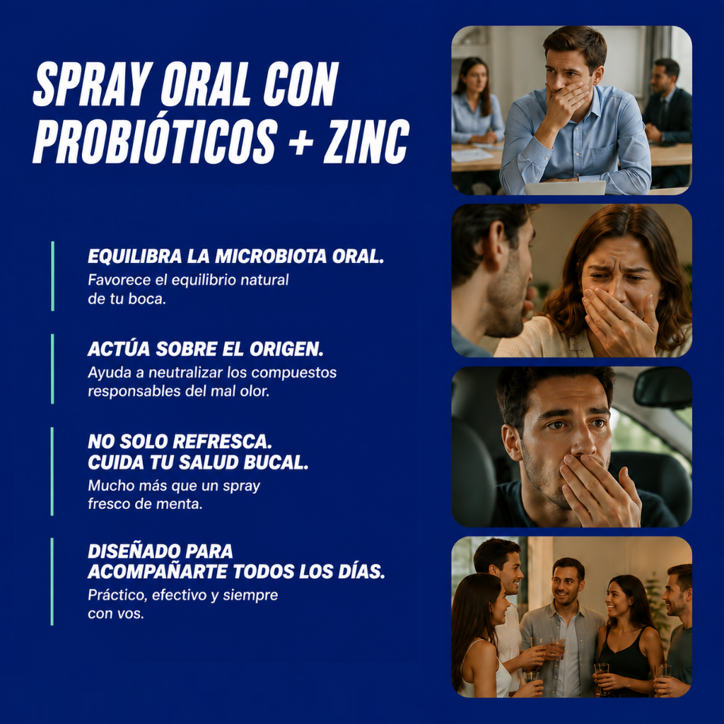 MYNT | Spray Oral con Probióticos + Zinc